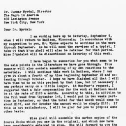 Letter from T.C. McCormick ...