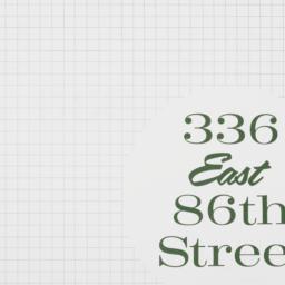 336 East 86th Street
