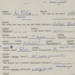 Western questionnaire, answ...