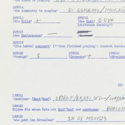 Western questionnaire, answ...