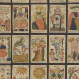 Tarot deck with Italian suits