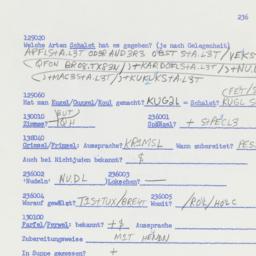 Western questionnaire, answ...