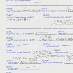 Western questionnaire, answ...