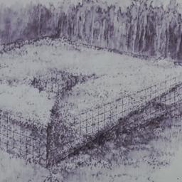 Aerial perspective drawing.