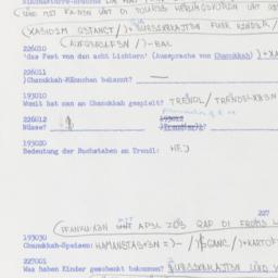 Western questionnaire, answ...