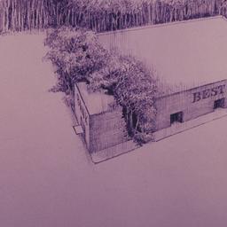 Aerial perspective drawing.