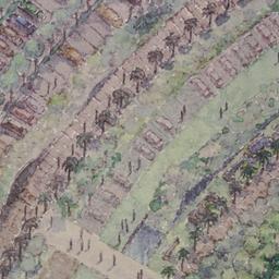 Aerial perspective drawing.