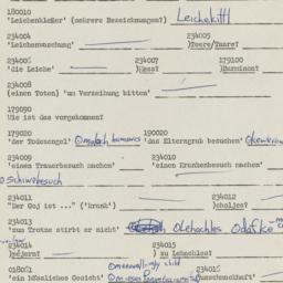 Western questionnaire, answ...