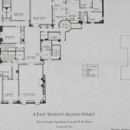 4 E. 72 Street, Plan Of Sim...