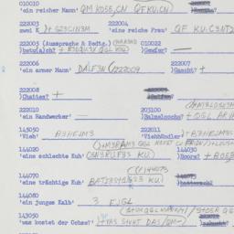 Western questionnaire, answ...