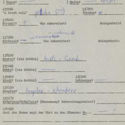 Western questionnaire, answ...