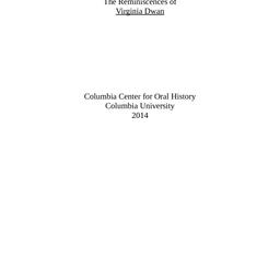 Oral history interview with...