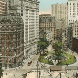 Bowling Green; Looking Up B...