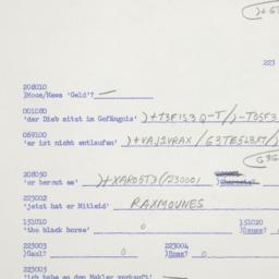 Western questionnaire, answ...