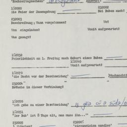 Western questionnaire, answ...
