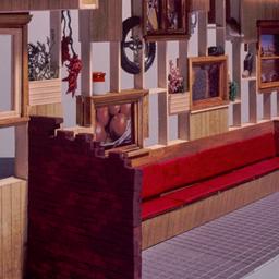 Model, waiting area.