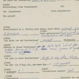 Western questionnaire, answ...