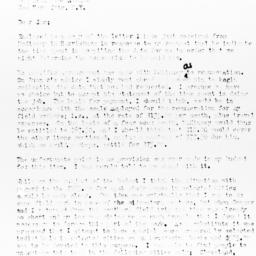 Letter from Ralph J. Bunche...