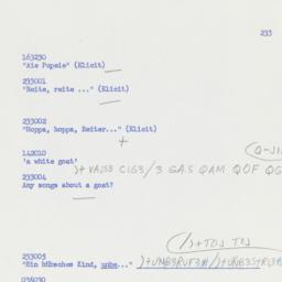 Western questionnaire, answ...