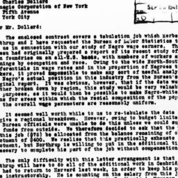 Letter from Paul H. Norgren...