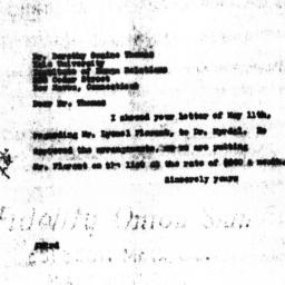 Letter from John M. Russell...