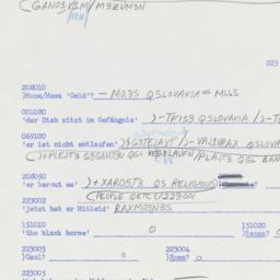 Western questionnaire, answ...