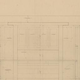 Dining room sideboard eleva...