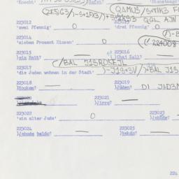 Western questionnaire, answ...