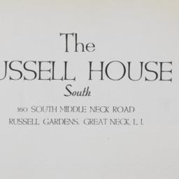 The Russell House South, 16...