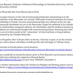 Announcements, 2012-12-11. ...
