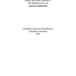 Oral history interview with...