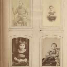 Four Images: Seated Man and...