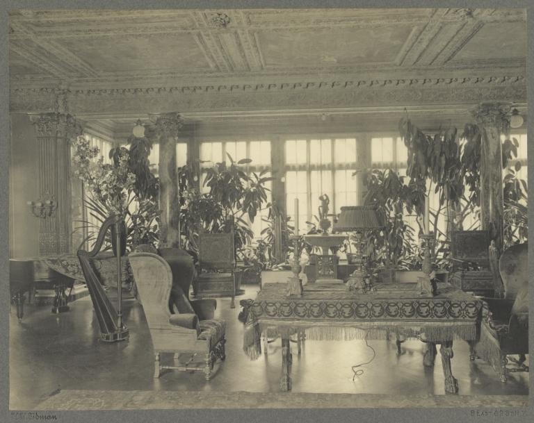 Drawing room, bay window on South side, looking into Gramercy Park