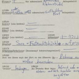 Western questionnaire, answ...