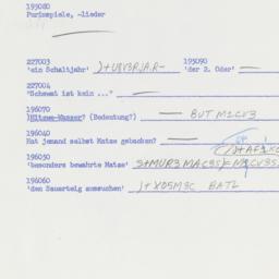 Western questionnaire, answ...