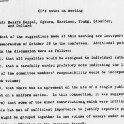 Memorandum from Charles Dol...