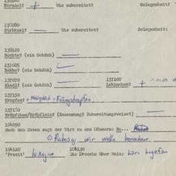 Western questionnaire, answ...