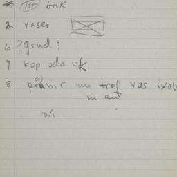 Eastern questionnaire, blue...