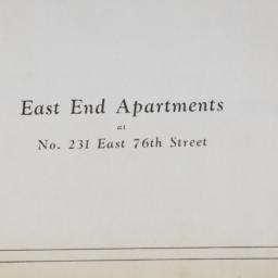 East End Apartments, 231 E....