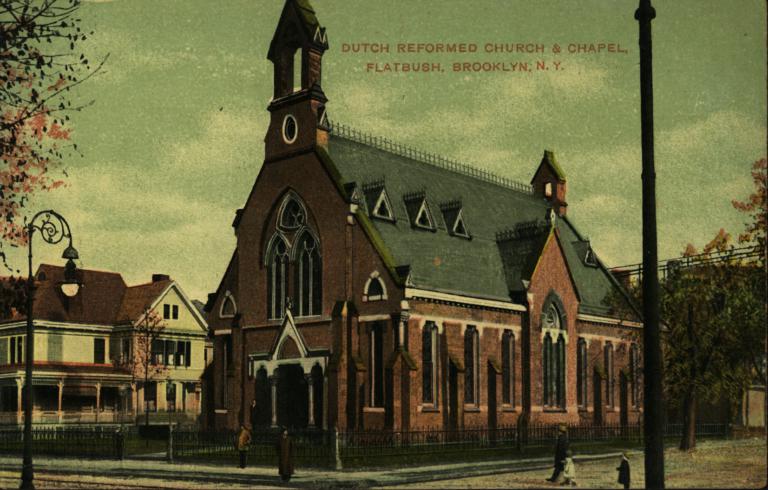 Dutch Reformed Church & Chapel, Flatbush, Brooklyn, N. Y. - Seymour B ...