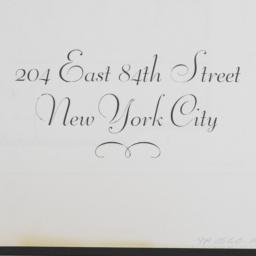204 East 84th Street