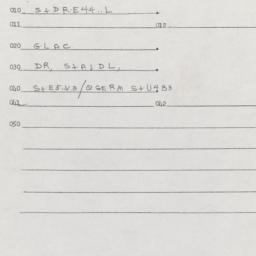 Western questionnaire, answ...