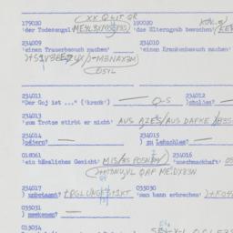 Western questionnaire, answ...
