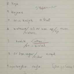 Eastern questionnaire, blue...