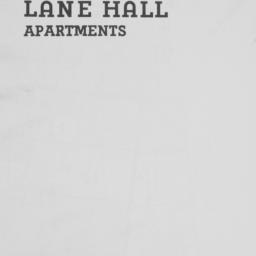 Lane Hall Apartments, 8811 ...