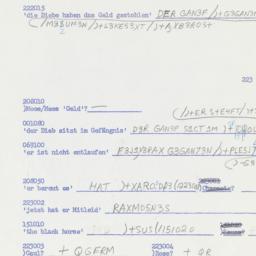 Western questionnaire, answ...
