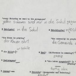 Western questionnaire, answ...