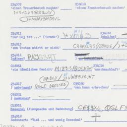 Western questionnaire, answ...