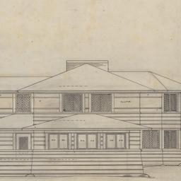 Lakefront elevation
