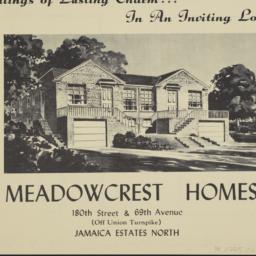 Meadowcrest Homes, 180 Stre...